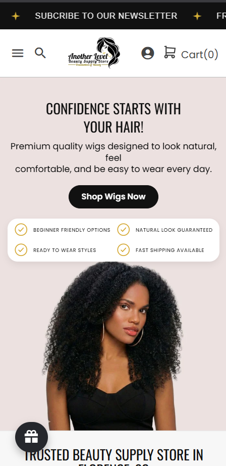 Another Level Beauty mobile storefront