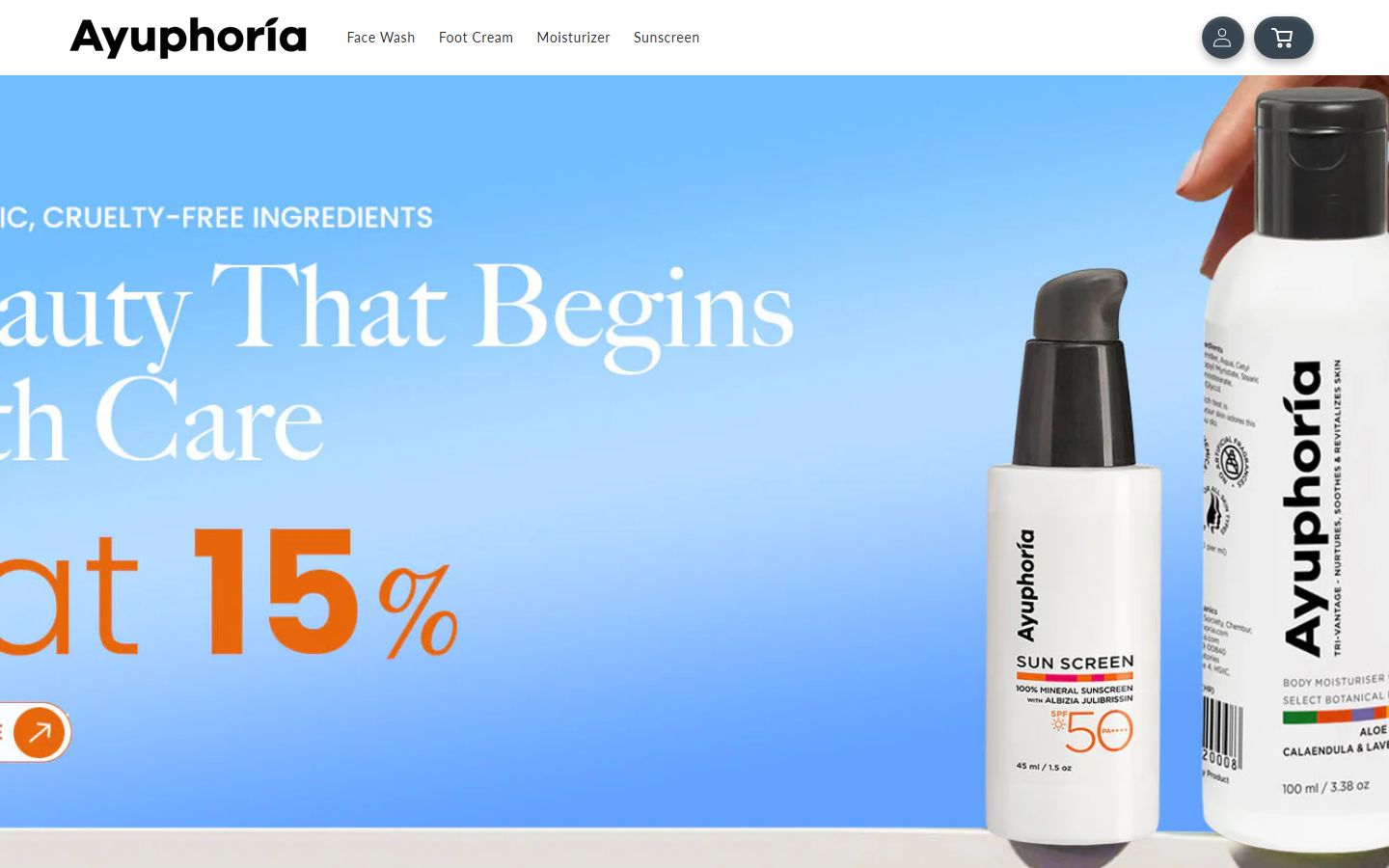 Ayuphoria homepage