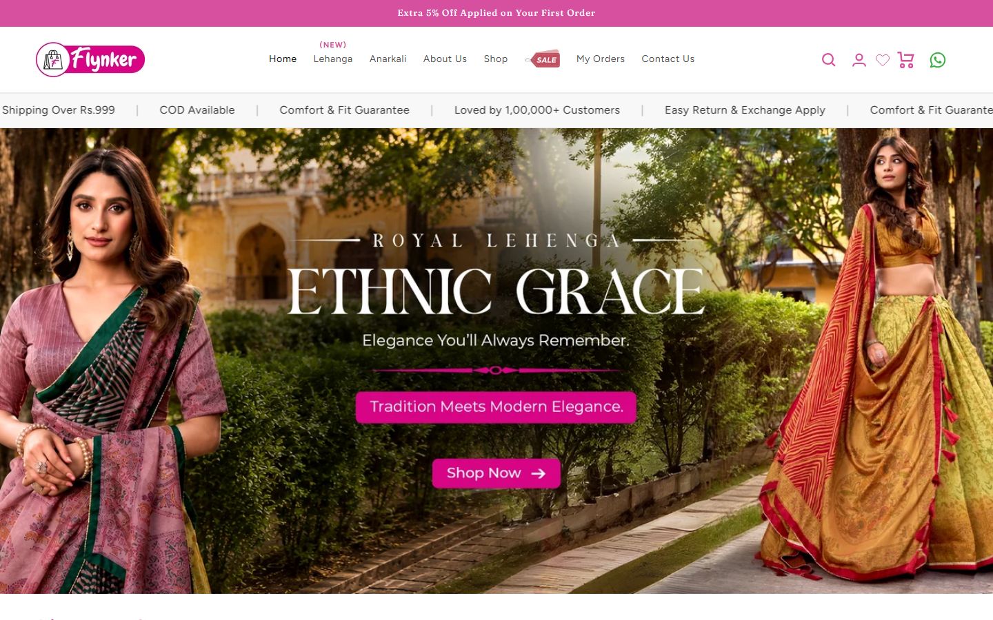 Flynker homepage